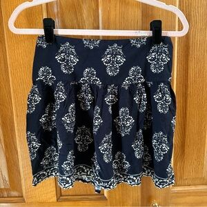 Hollister Printed Mini Skirt
